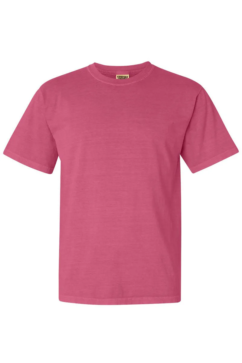 Satin Black Bow Comfort Colors Adult Ring-Spun Cotton Tee