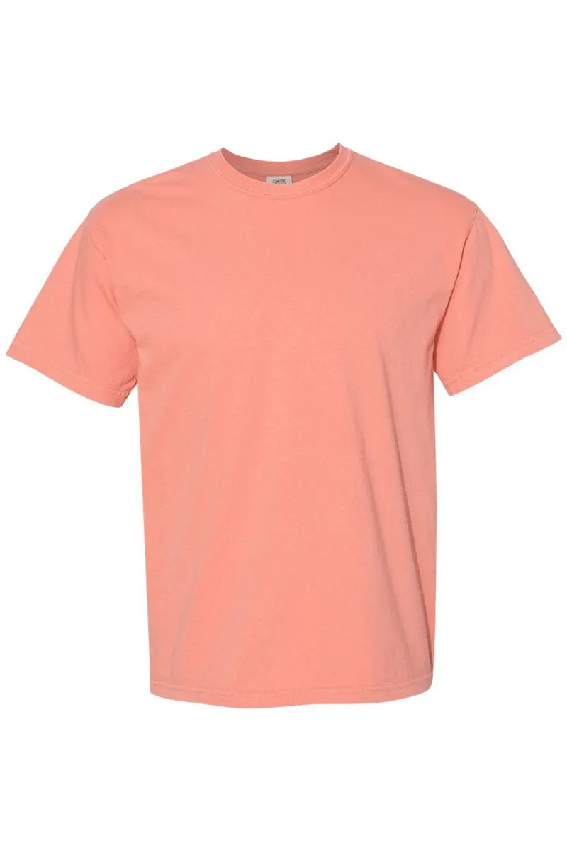 Satin Black Bow Comfort Colors Adult Ring-Spun Cotton Tee