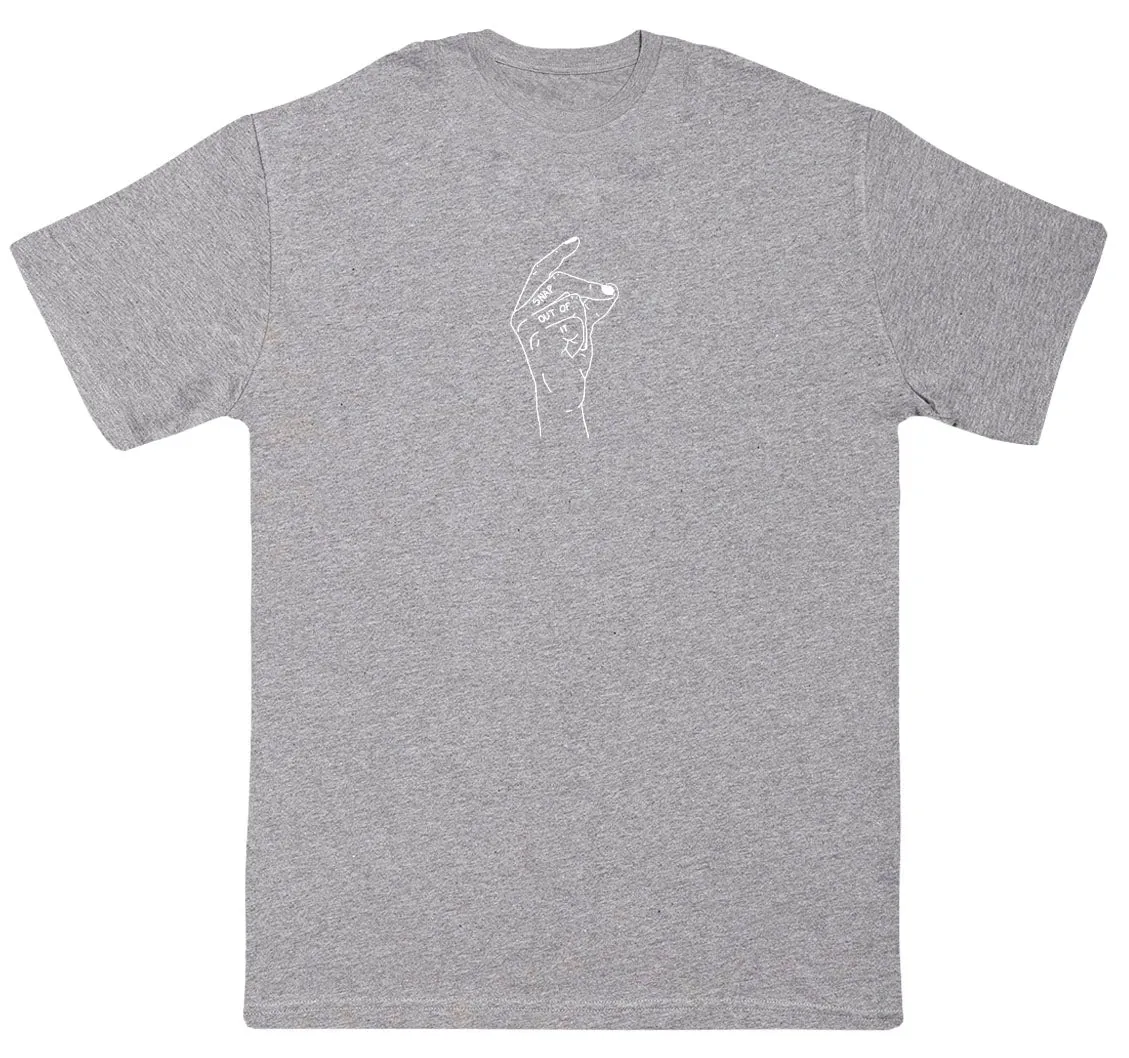 Snap Out Of It - Kids Oversized Comfy T-Shirt