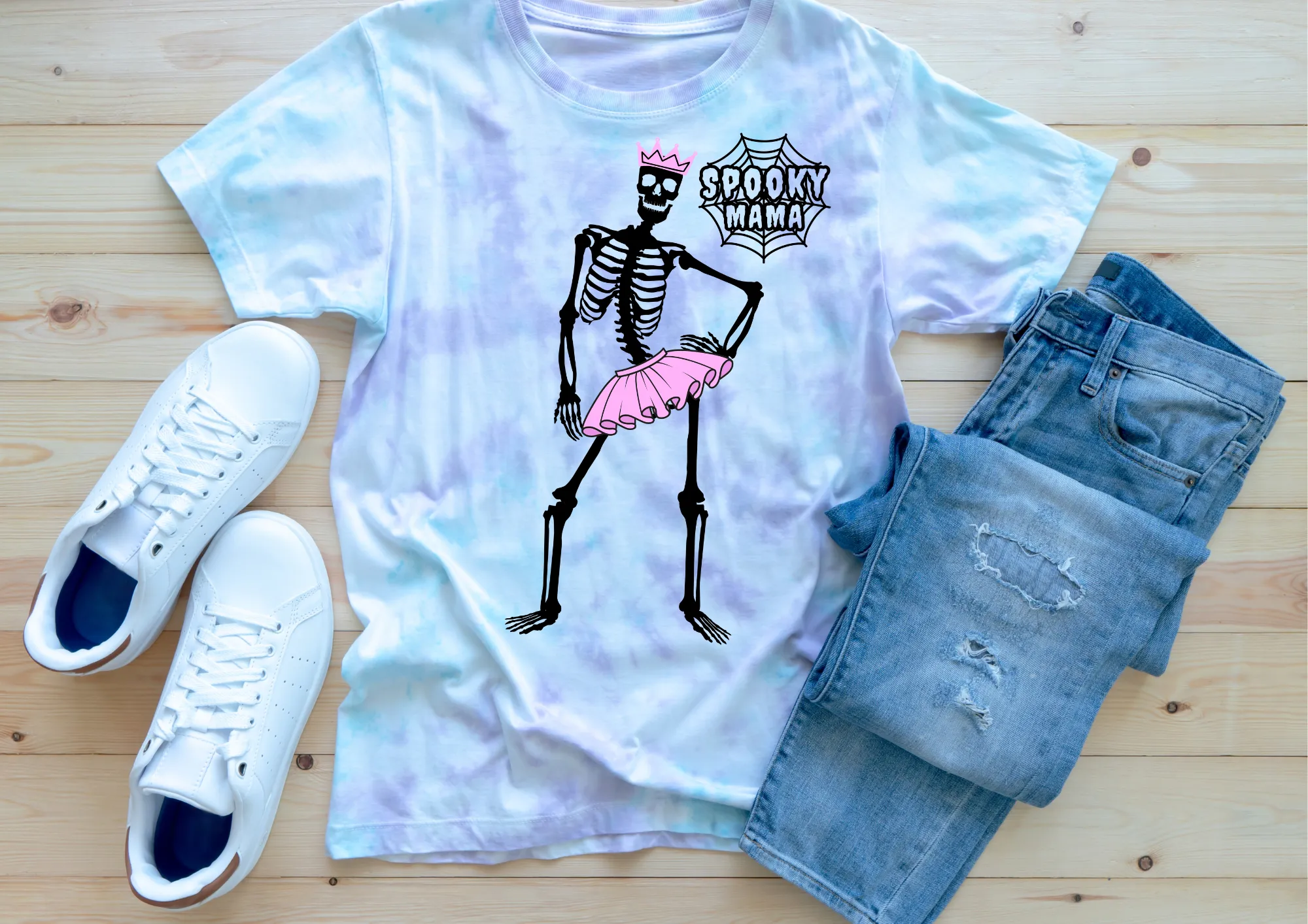 Spooky mama digital print