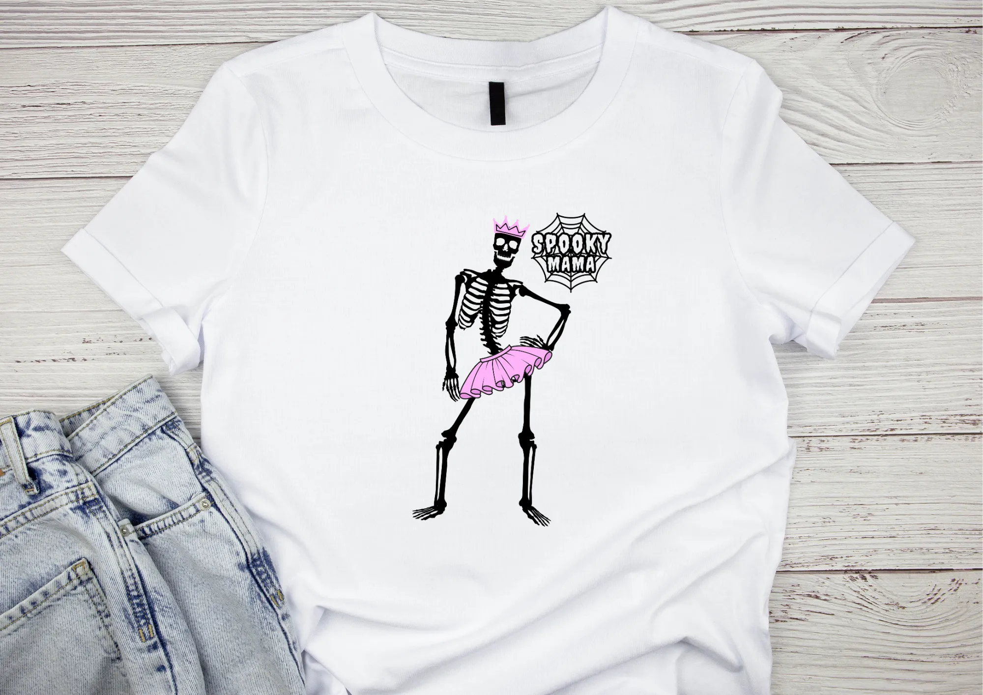Spooky mama digital print