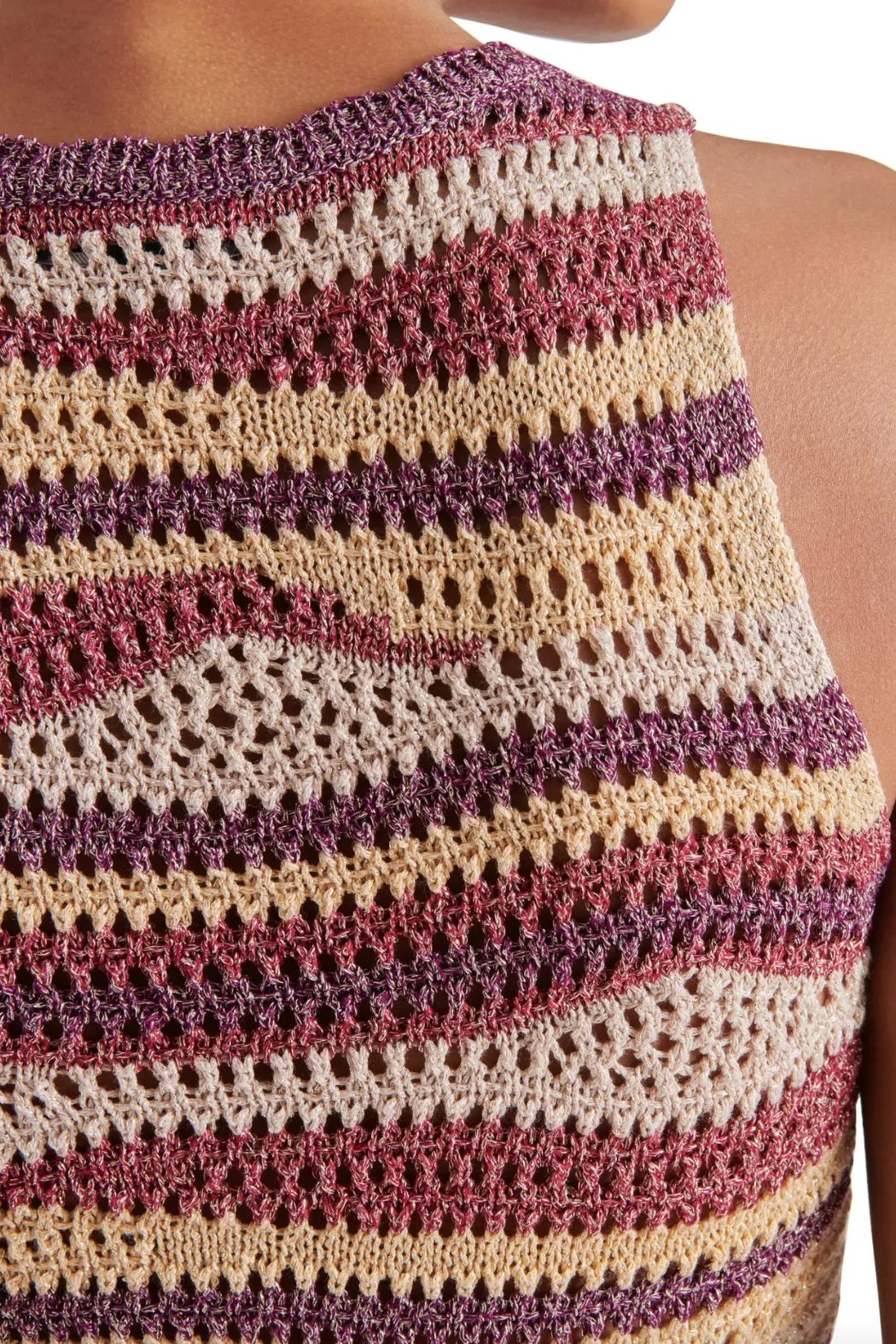 Steve Madden Hannah Sweater Red Plum Multi