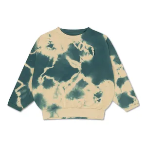 Sweater Crewneck Azure Sand Marble