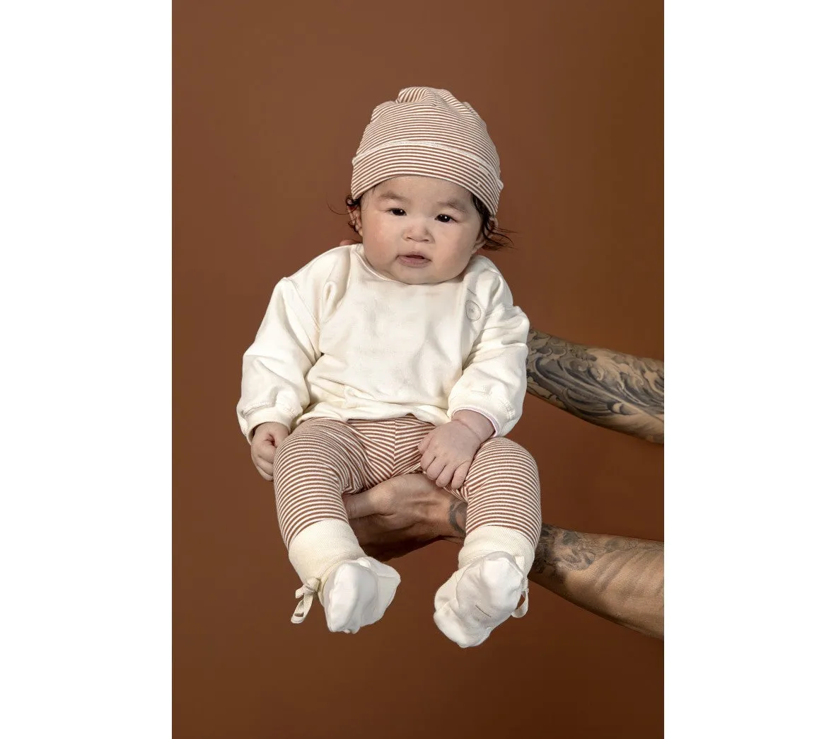 Sweater Dropped Shoulder Baby Cream 10Y
