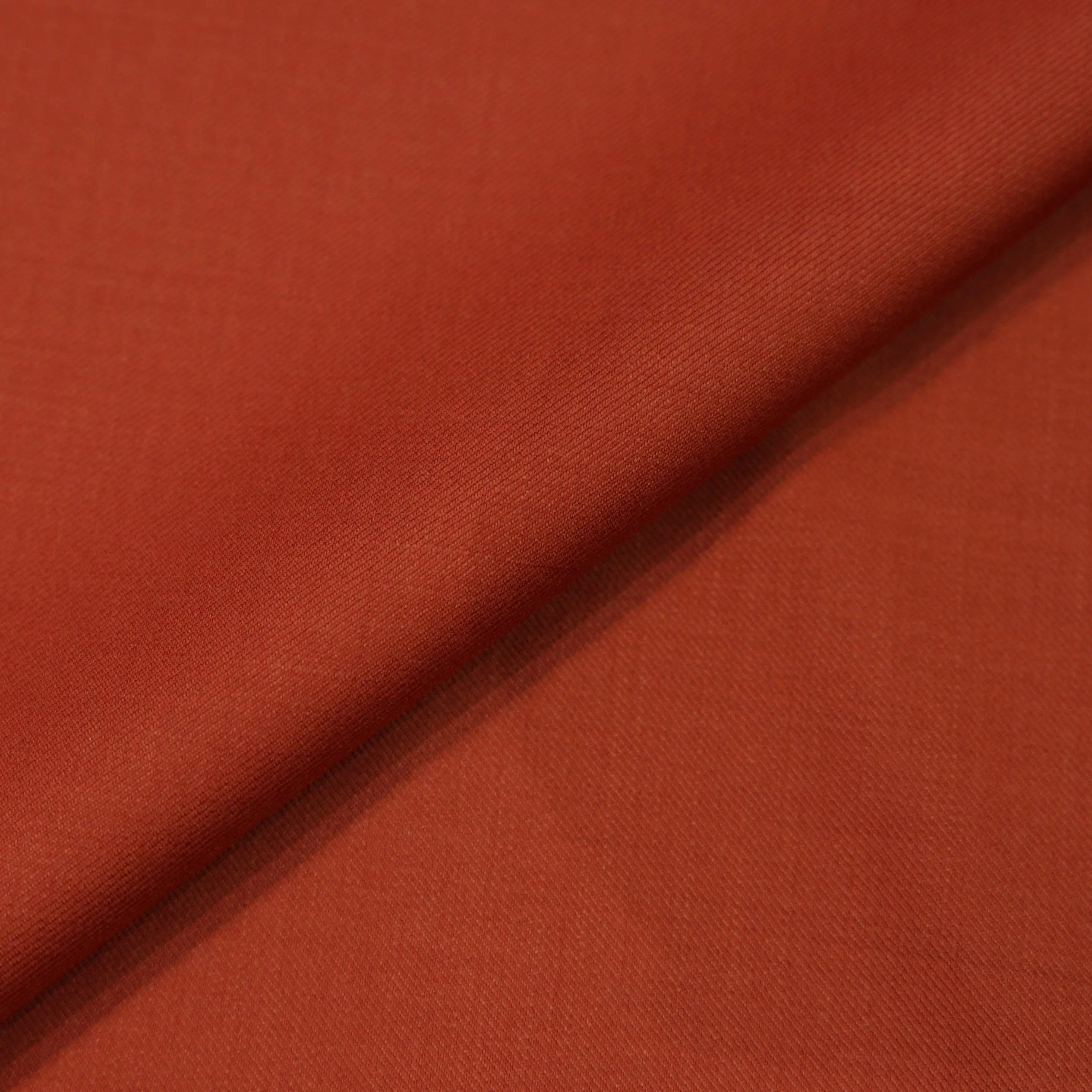 Terracotta Solid Plain Weave Dormeuil Sustainable Wool Millennial Fabric