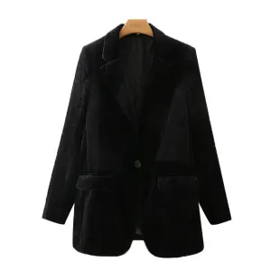 VELVET BLAZER