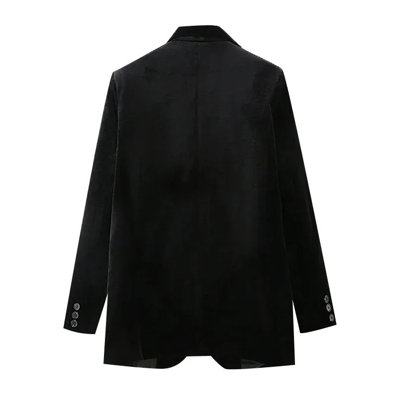 VELVET BLAZER