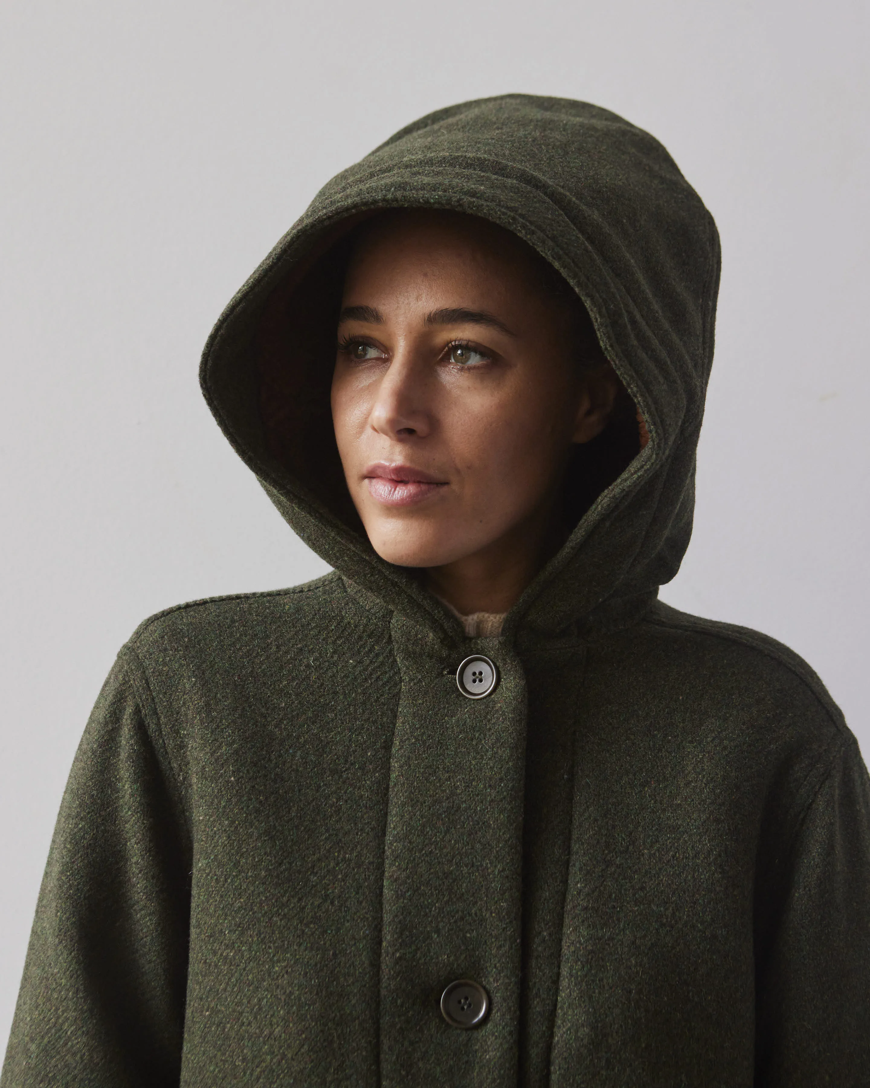YMC Beat Generation Coat, Green