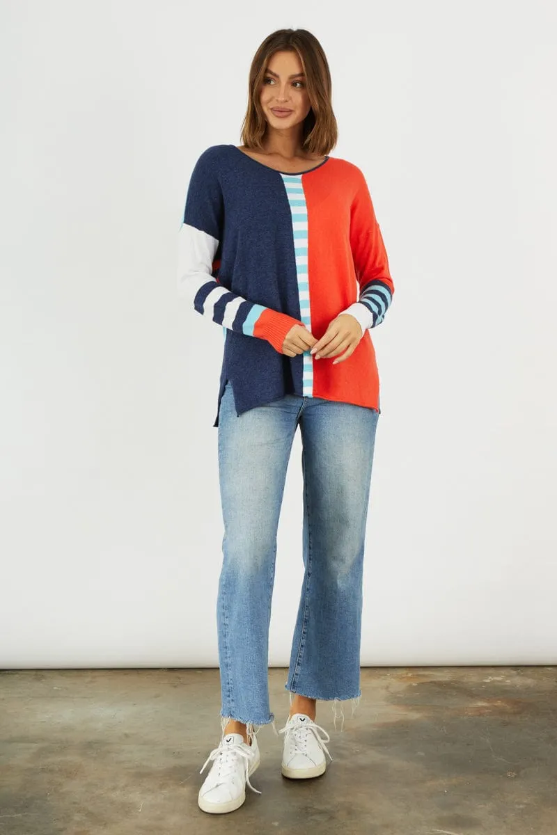 Zaket & Plover Fun Stripe Sweater